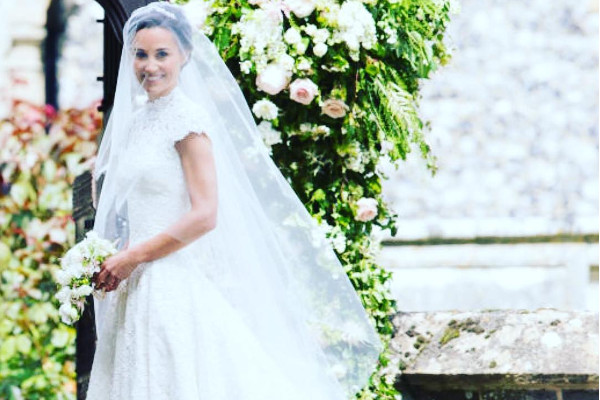 Pippa Middleton mariage - Instagram