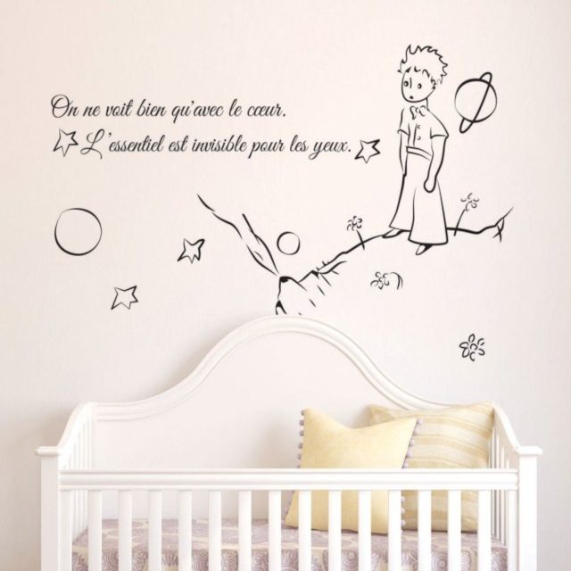 Sticker Le Petit Prince, Chambre de bébé